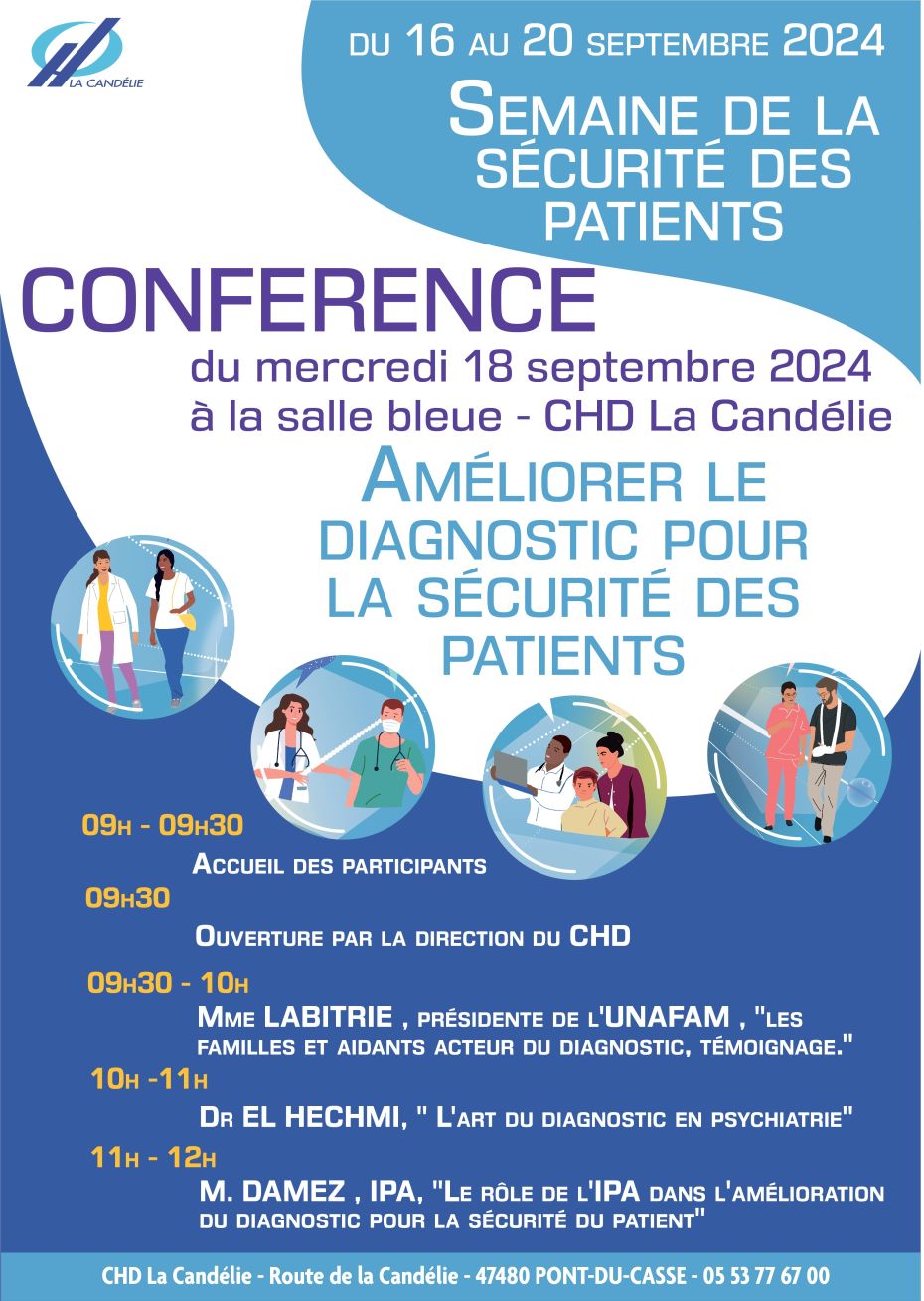 conférence semane de la sécurité des patients